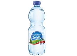 Krystaliczne Źródło woda gazowana 0,5l